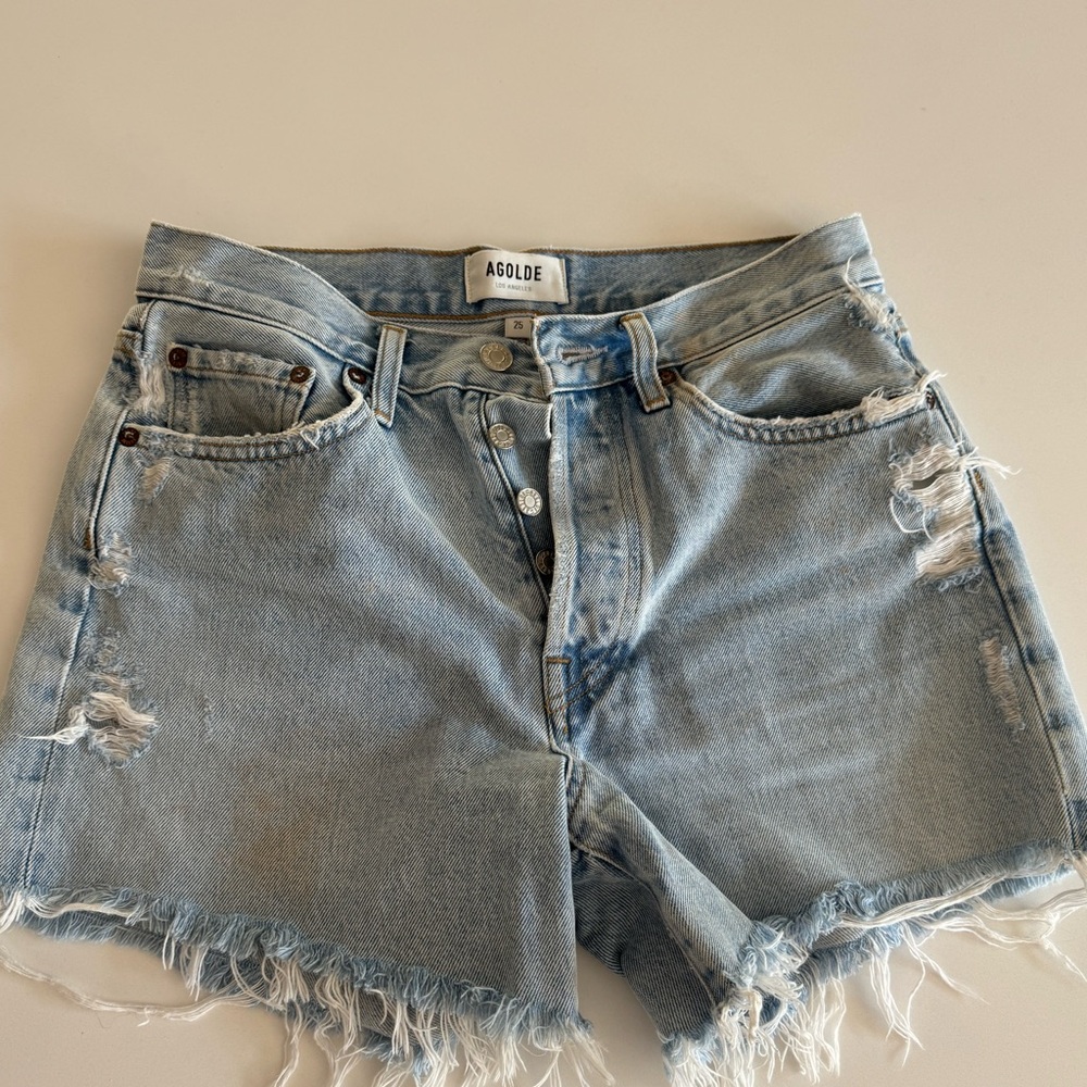 AGOLDE Parker Long Shorts 4.5” inseam